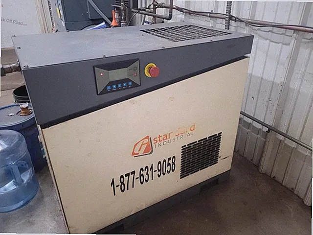 10 HP rotary screw air compressor- Used Modern sales GS 42 CFM 2015